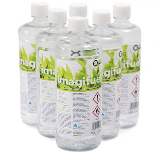 Bioethanol Fuel in 6 packs.
