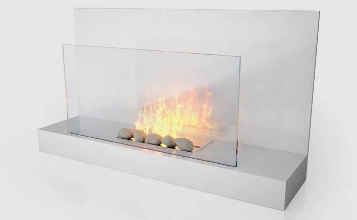 The Alden bioethanol fire in action!