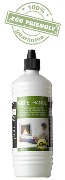 100% Biothenaol Fireplace Eco Guarantee 100% Eco Guarantee