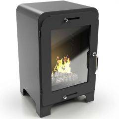 Moritz Black Bioethanol Fireplace-Imaginfires 