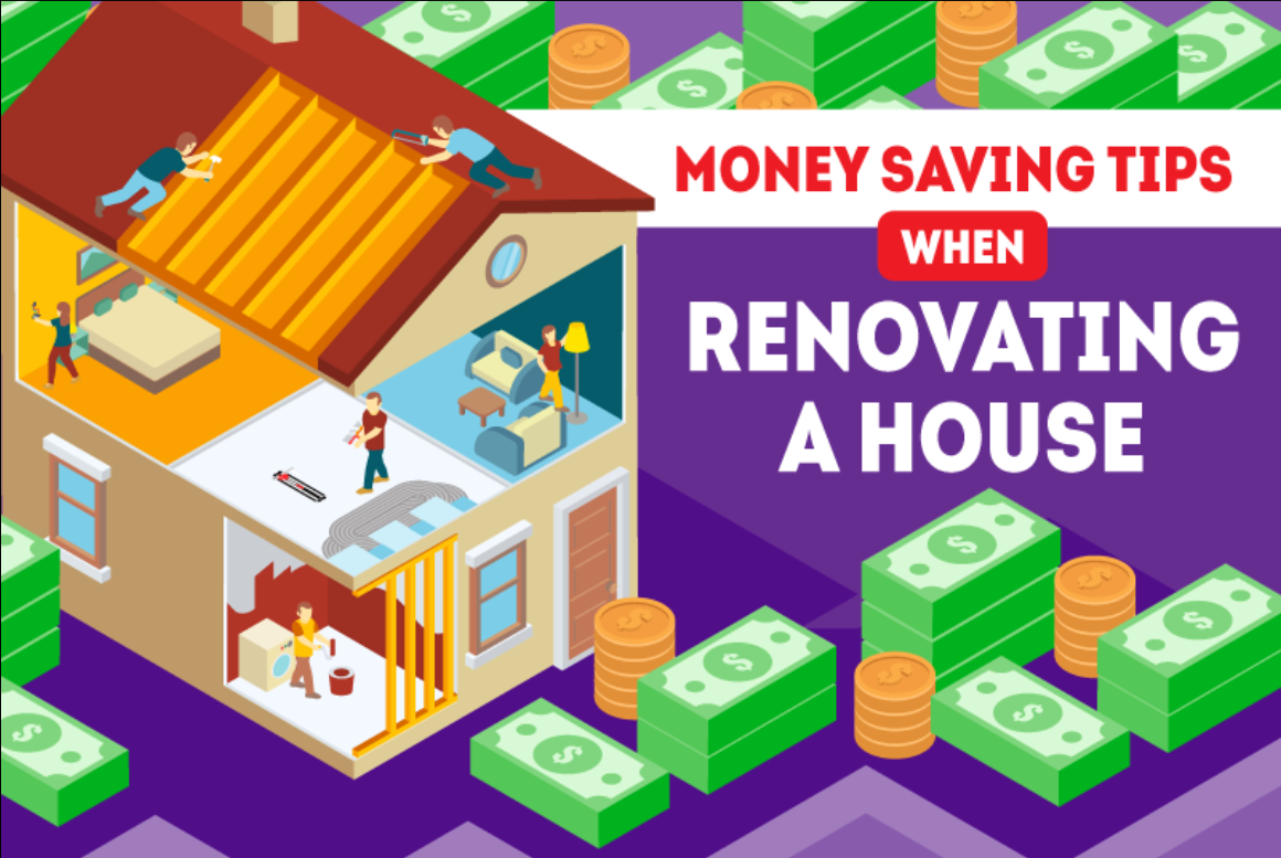 Money Saving Tips When Renovating A House