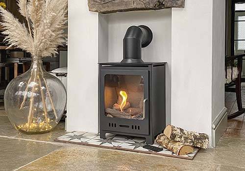 GLOBE Black Bioethanol Fireplace – Gel Fireplaces